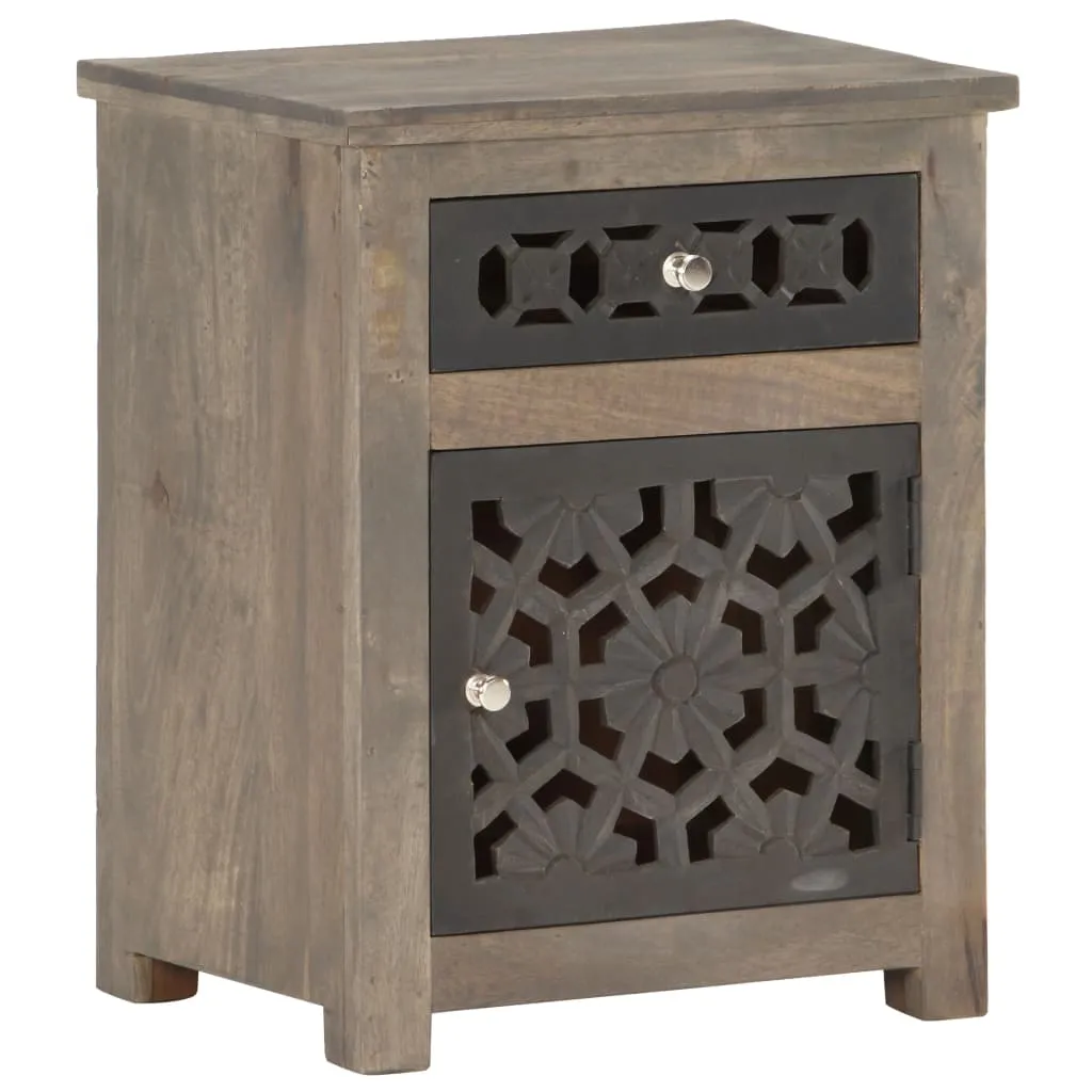 Nachttisch 40x30x50 cm Mango Massivholz