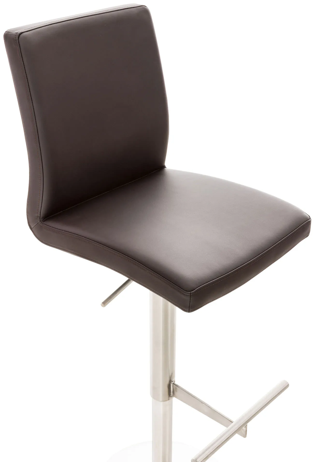 2er Set Barhocker Cadiz 93x40x49 cm braun