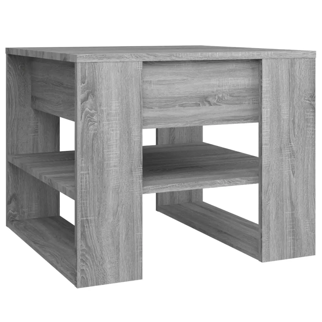 Couchtisch Grau Sonoma 55,5x55x45 cm Holzwerkstoff Couchtisch Grau Sonoma 55,5x55x45 cm Holzwerkstoff