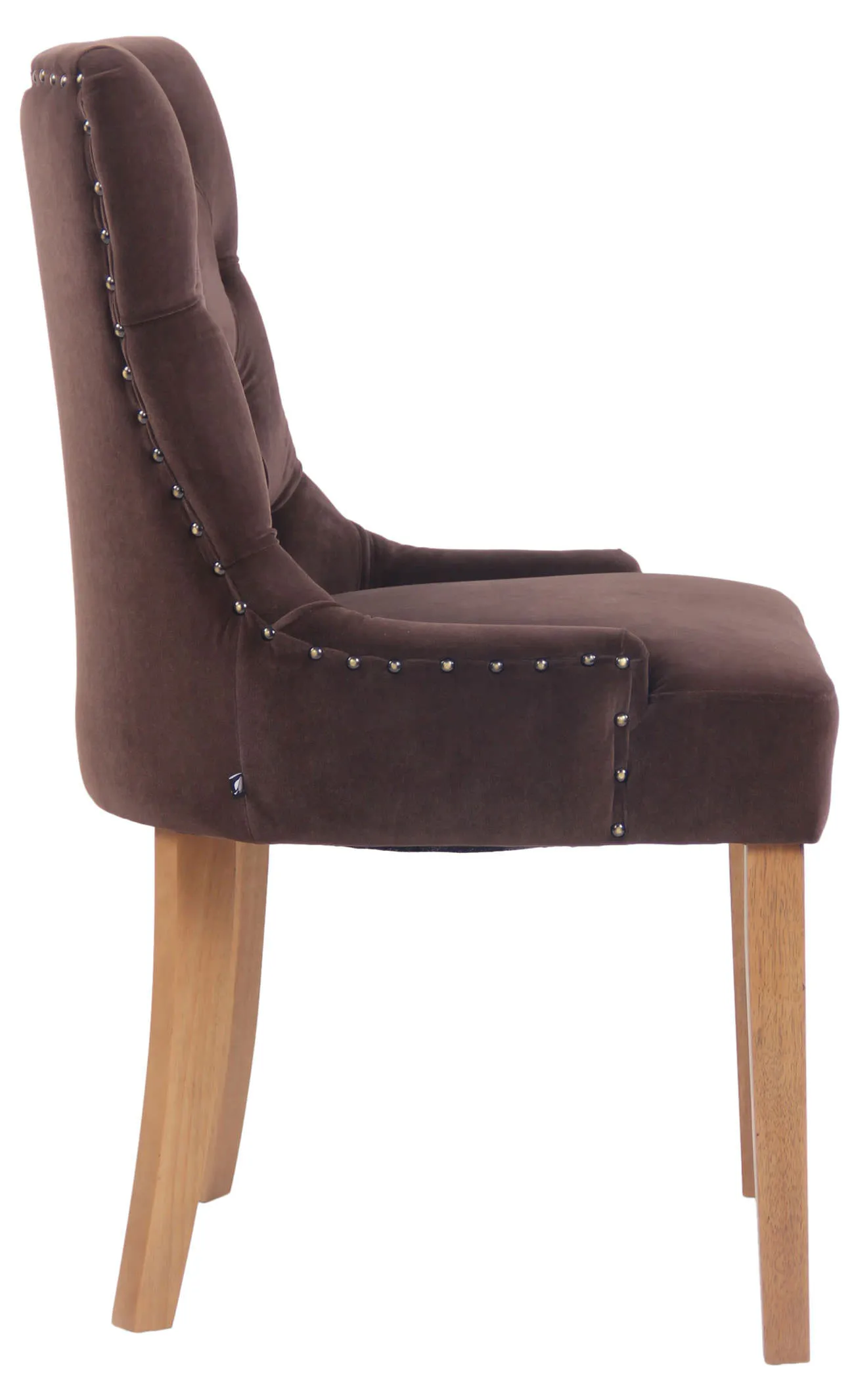 Esszimmerstuhl Aberdeen 55x58x92 cm Braun