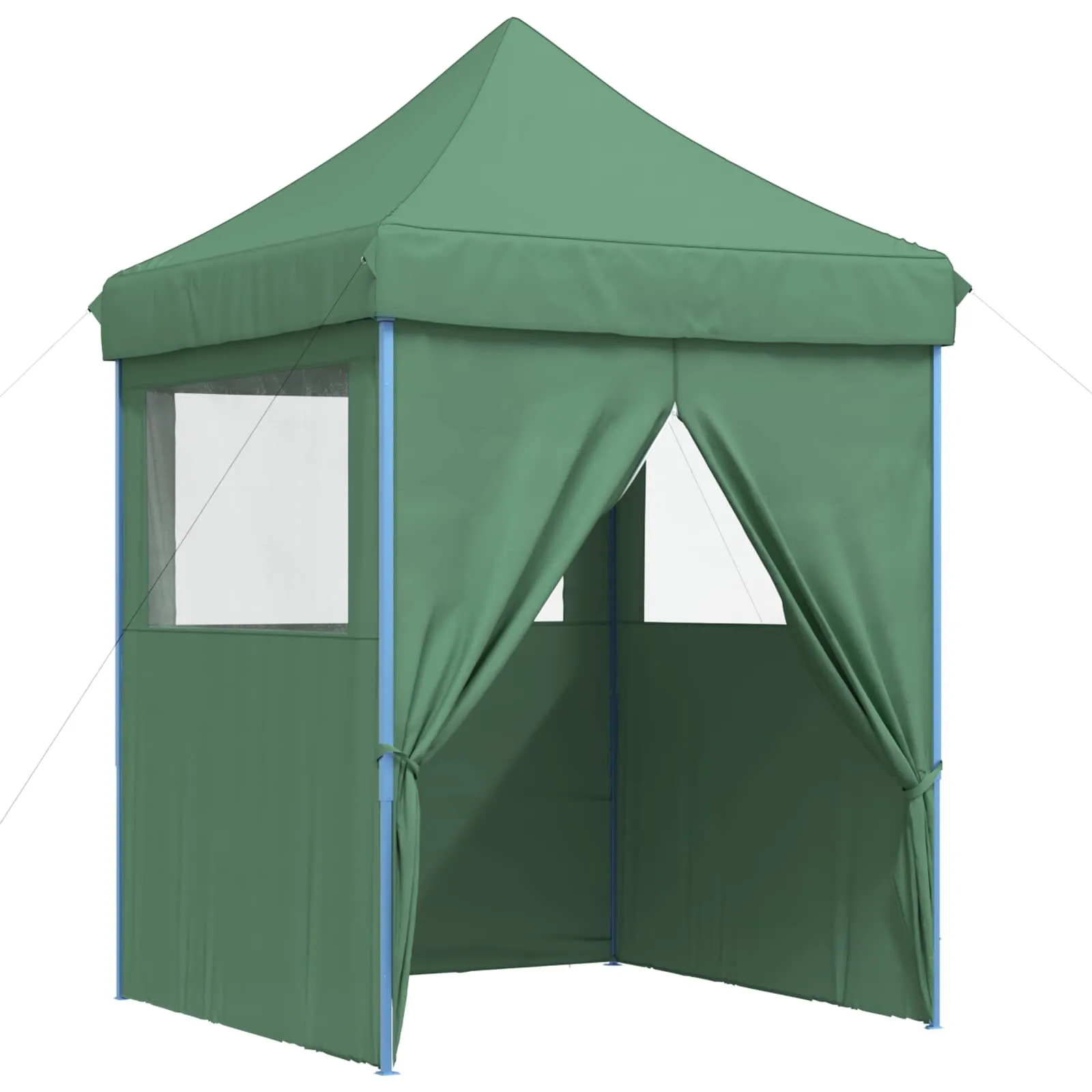 Modernes faltbares Partyzelt 200x200x306 cm Grün mit Oxford-Stoff