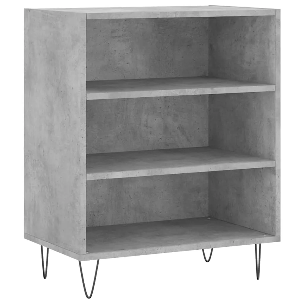 Sideboard Betongrau 57x35x70 cm Holzwerkstoff Sideboard Betongrau 57x35x70 cm Holzwerkstoff