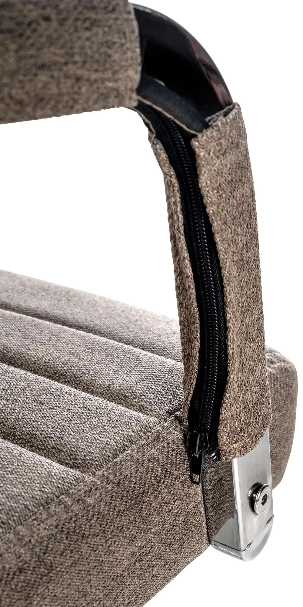Bürostuhl Amadora 98-106x51x63 cm taupe