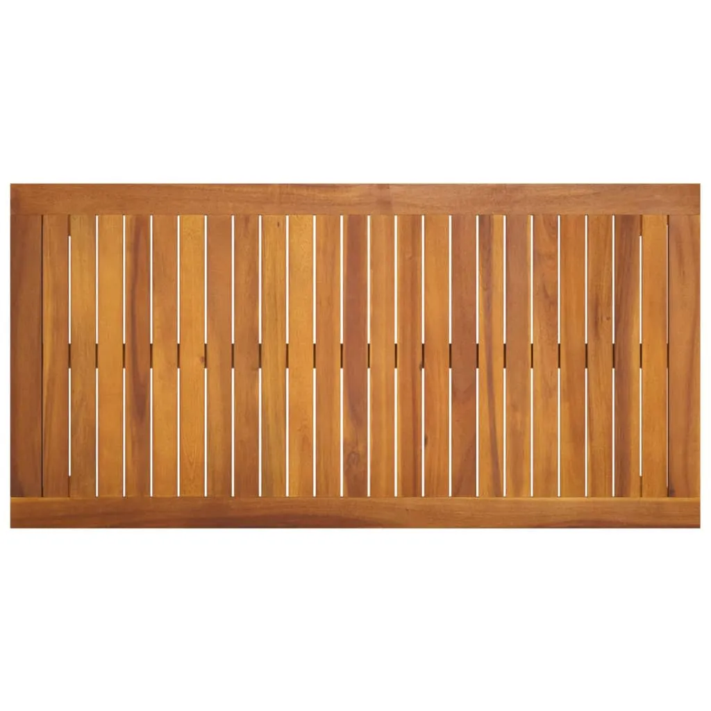 Gartentisch aus Echtholz 110 x 55 x 67 cm, Ölfinish