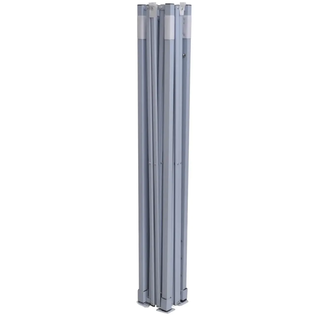 Faltbares Partyzelt 291x291x315 cm Weiß mit UV- und Wasserbeständigem Dach