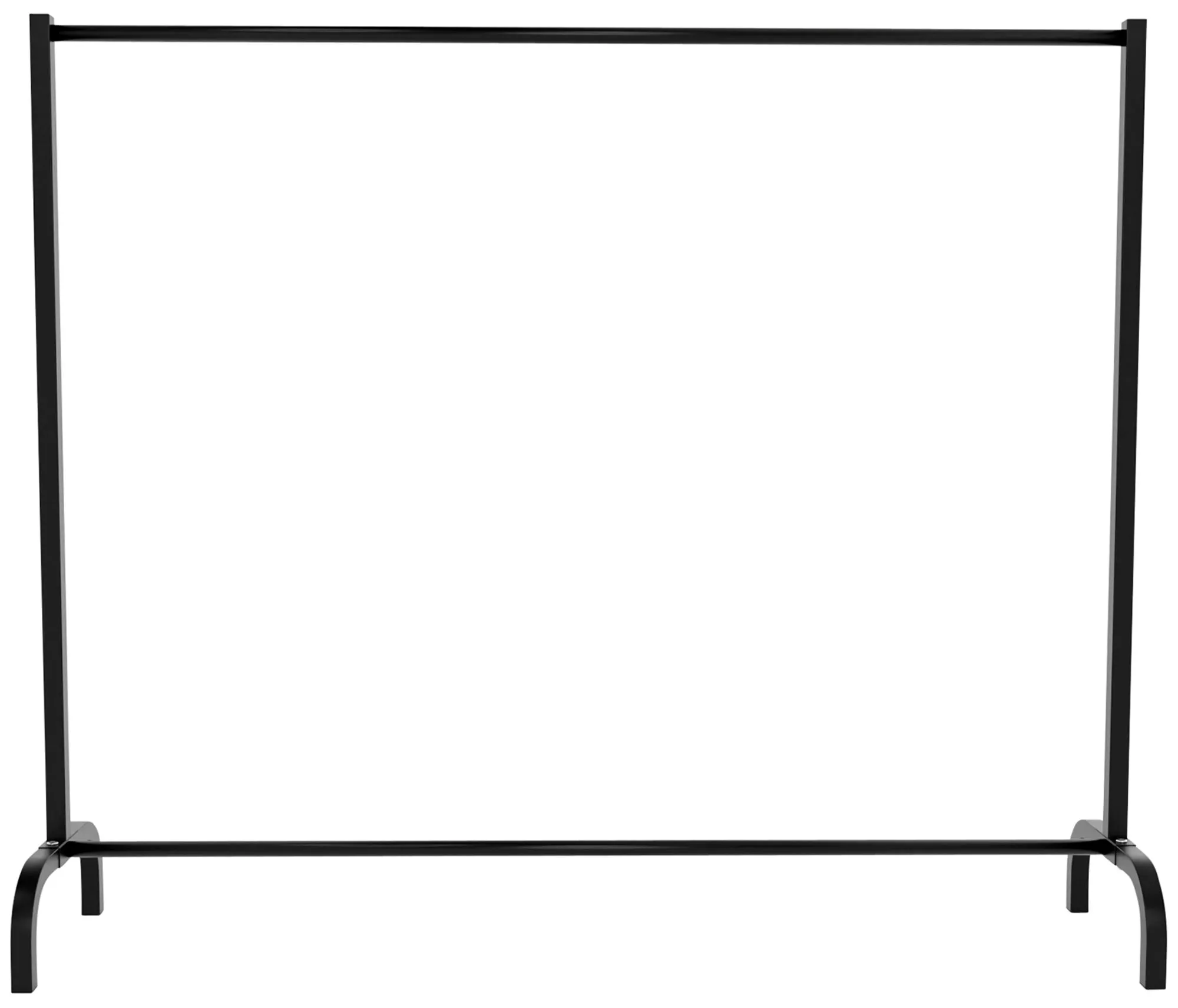 Kleiderständer Lara 120/150x38x120 cm schwarz