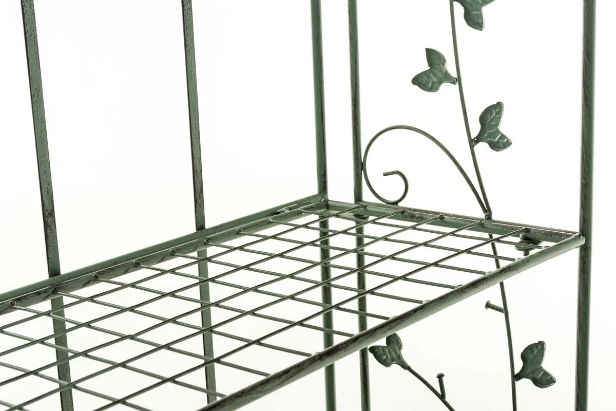 Standregal Arona 158x60x33 cm antik-grün
