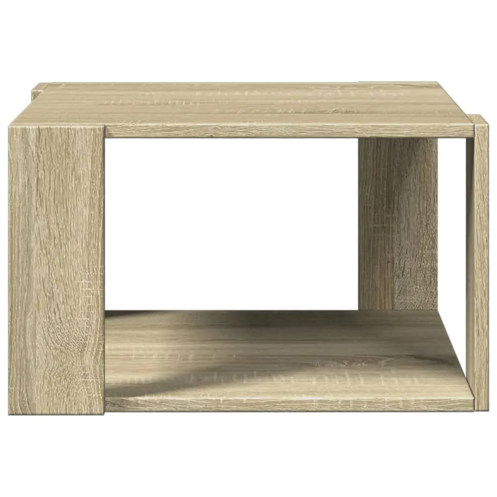 Couchtisch Sonoma-Eiche 51,5 x 51,5 x 30 cm mit Stauraum