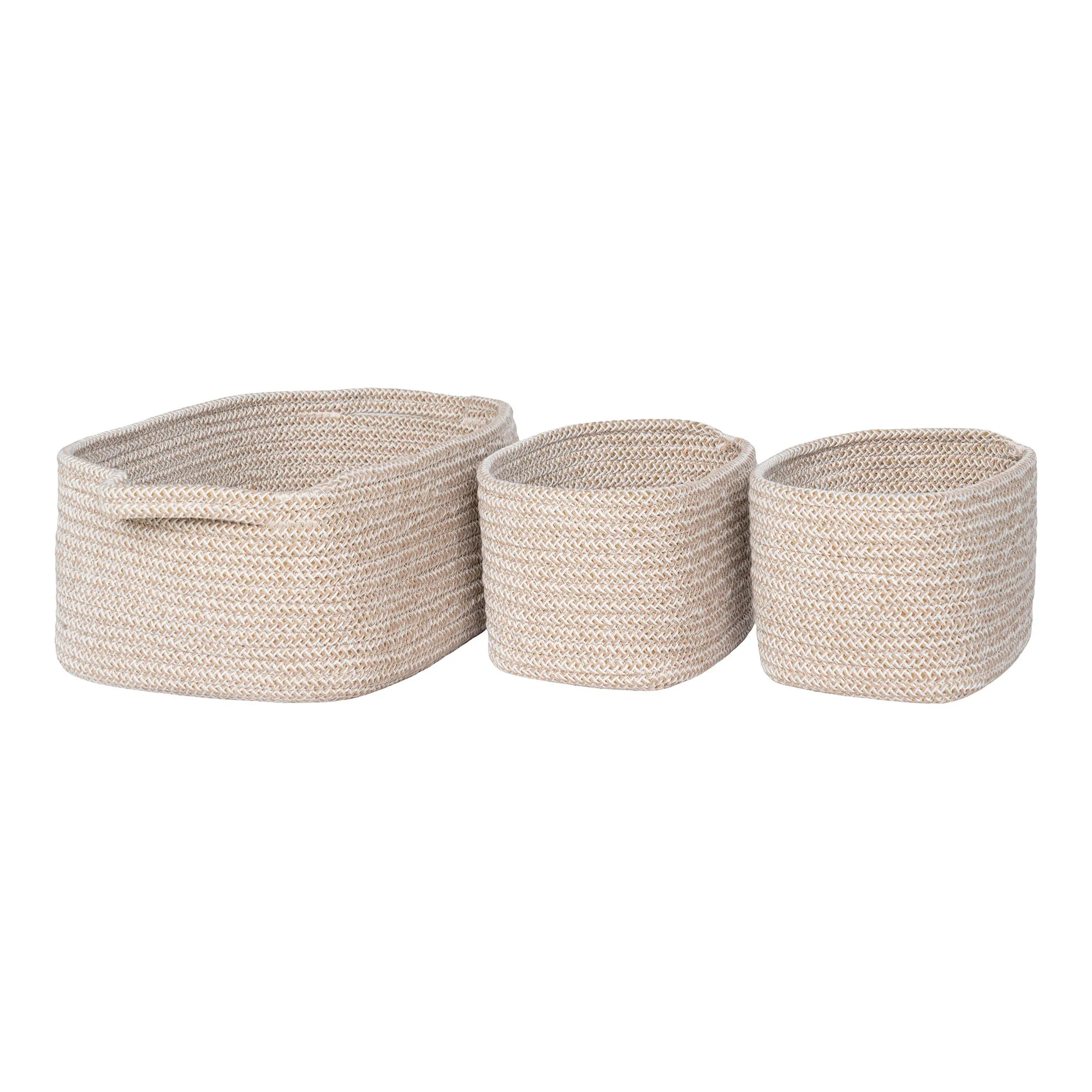 tinkaro Körbe Teixo Baumwolle Beige tinkaro Körbe Teixo Baumwolle Beige