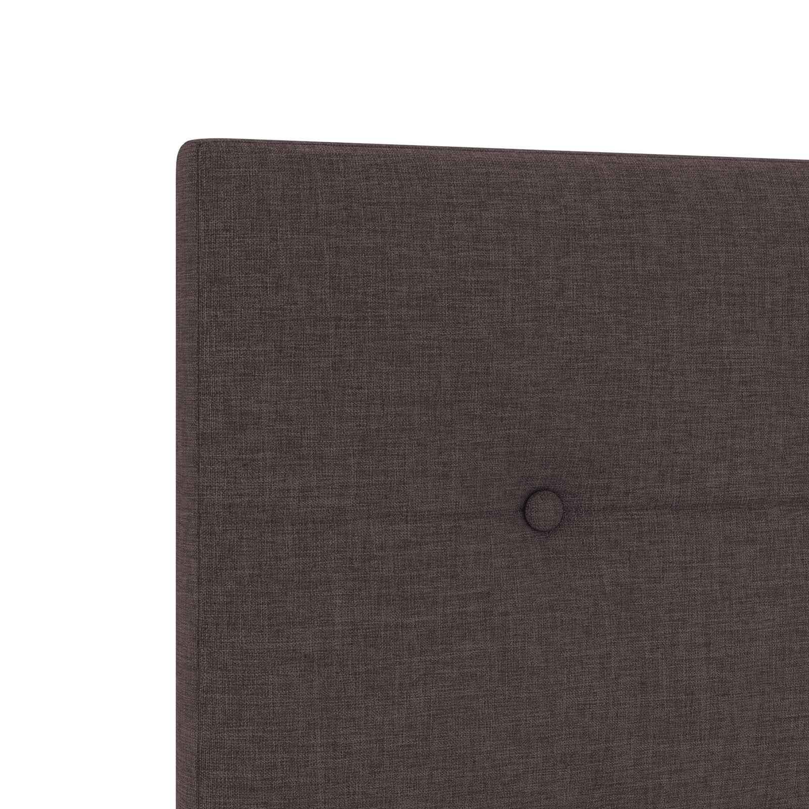Boxspringbett mit Matratze, LED-Beleuchtung, 80x200 cm, Braun
