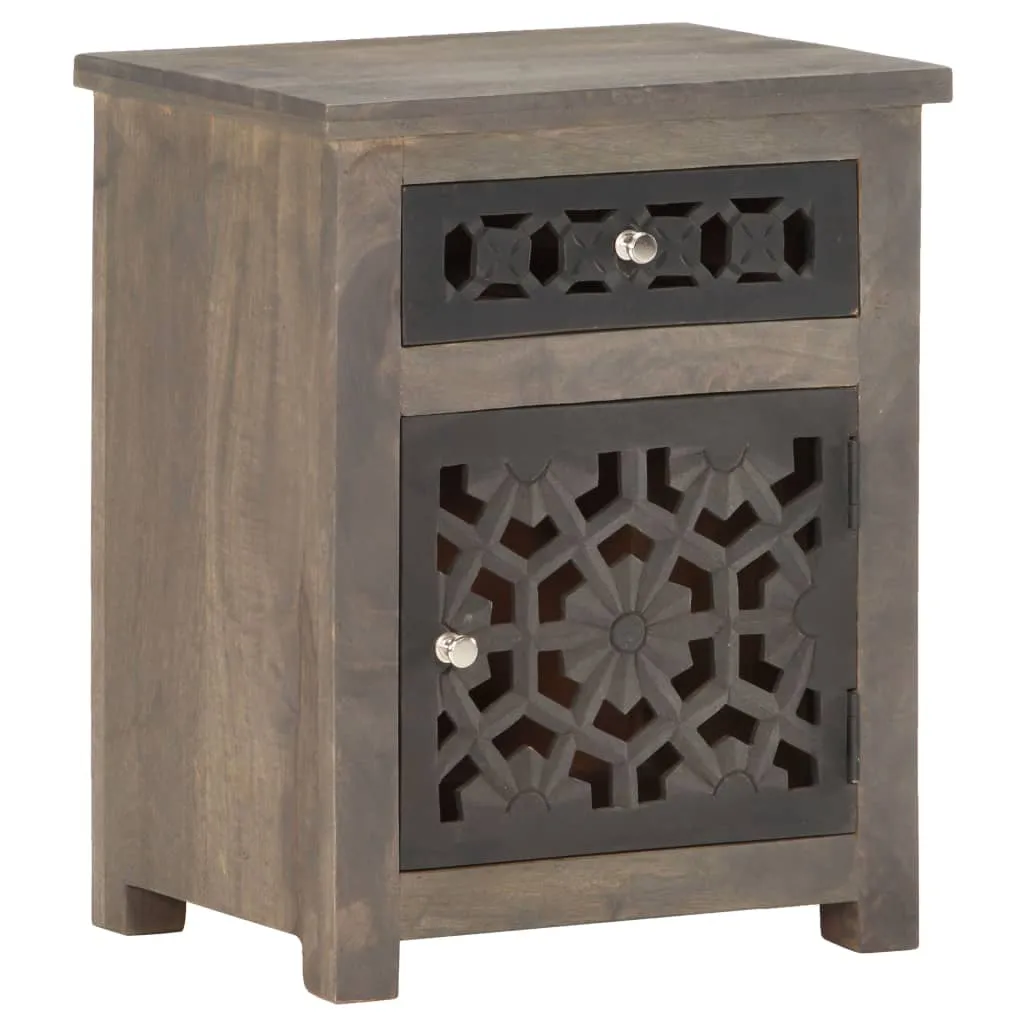 Nachttisch 40x30x50 cm Mango Massivholz