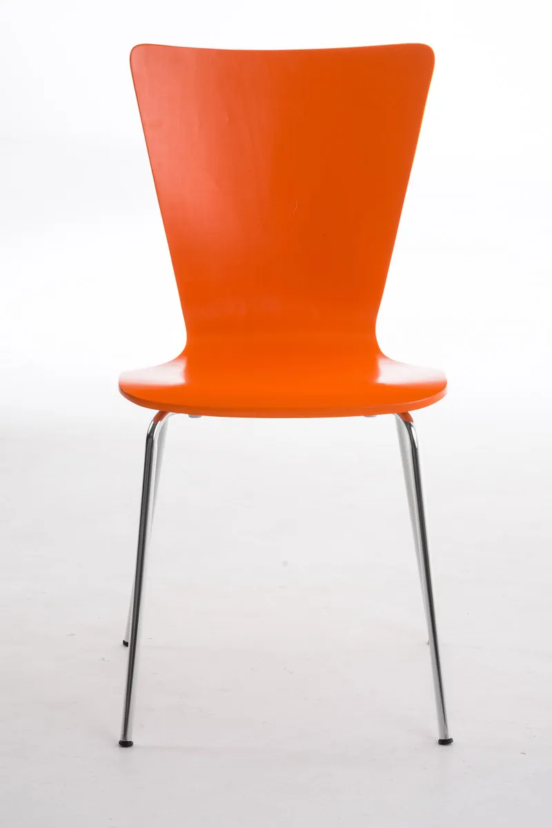 Besucherstuhl Aaron 84x43x50 cm orange