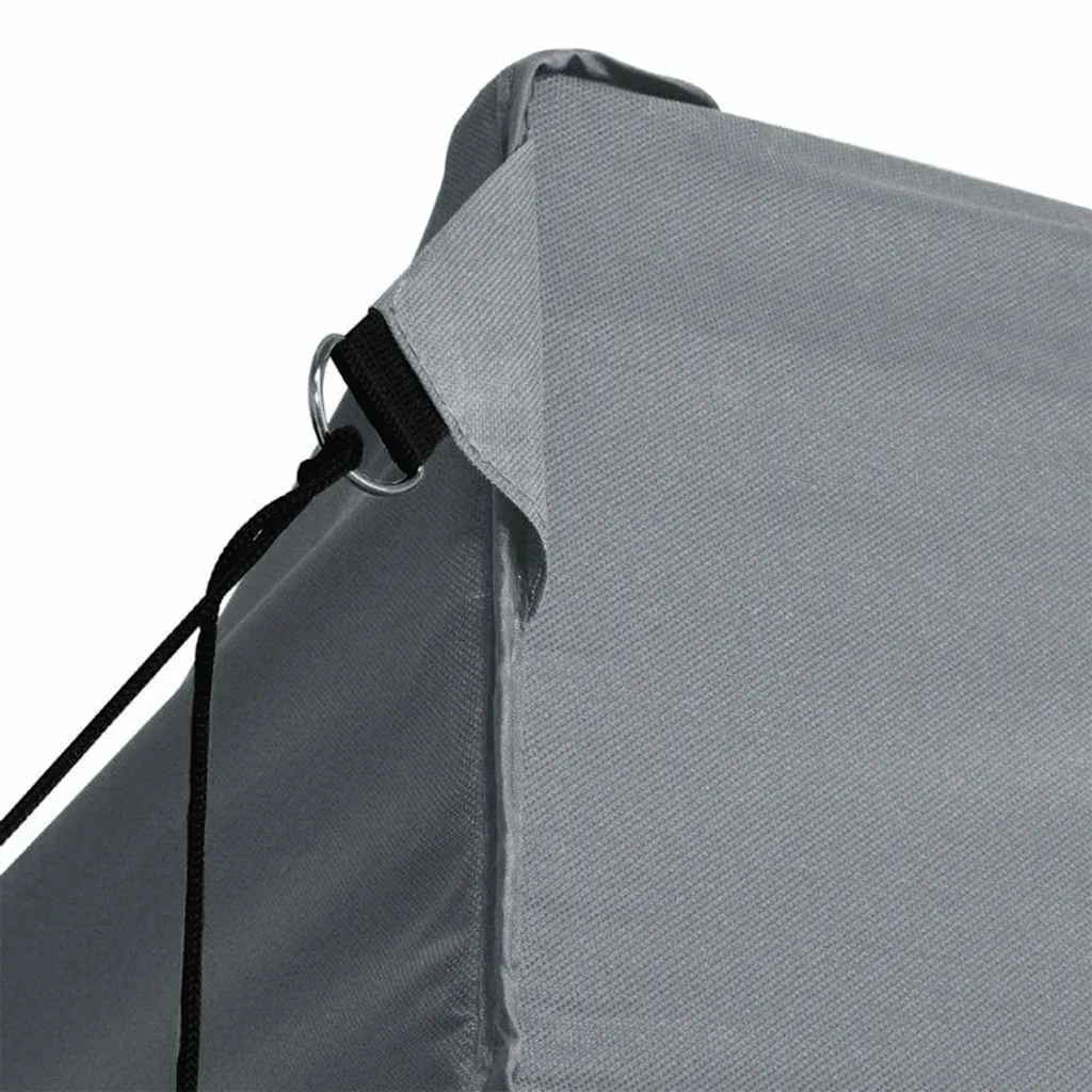 Faltbares Partyzelt Anthrazit 280x410x315 cm mit UV- und Wasserbeständigem Dach