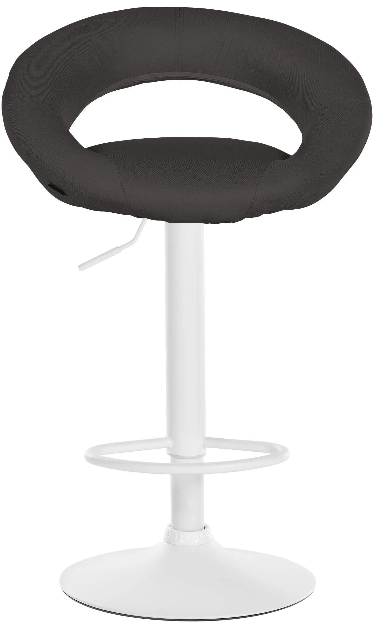 Barhocker Olinda 77-97x52x47 cm dunkelgrau