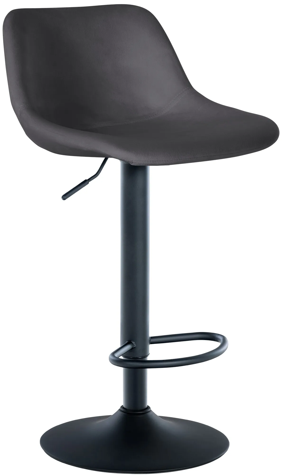 Barhocker Loft 79-103x43x49 cm dunkelgrau