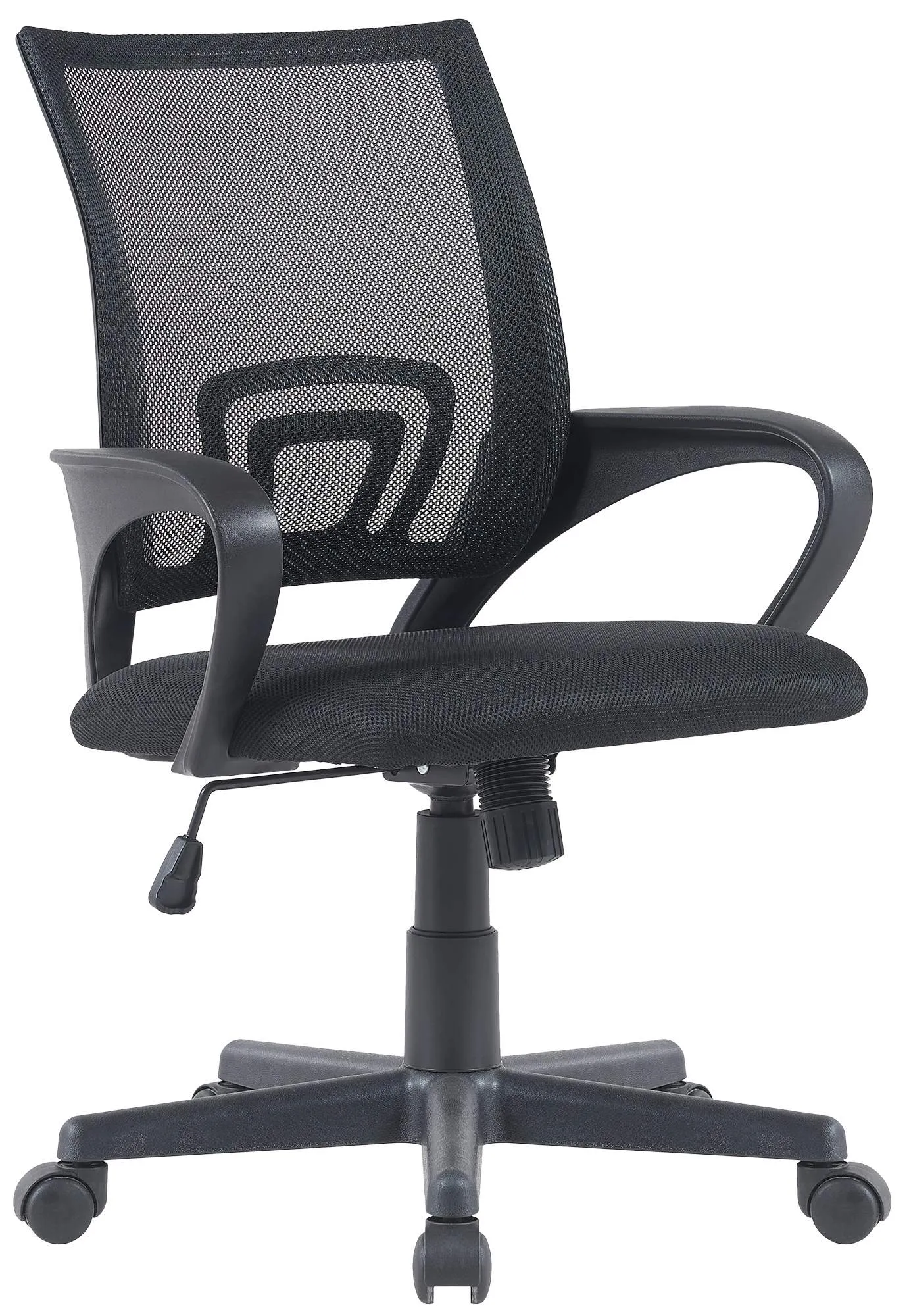 Bürostuhl Genius 59x52x88-100 cm schwarz