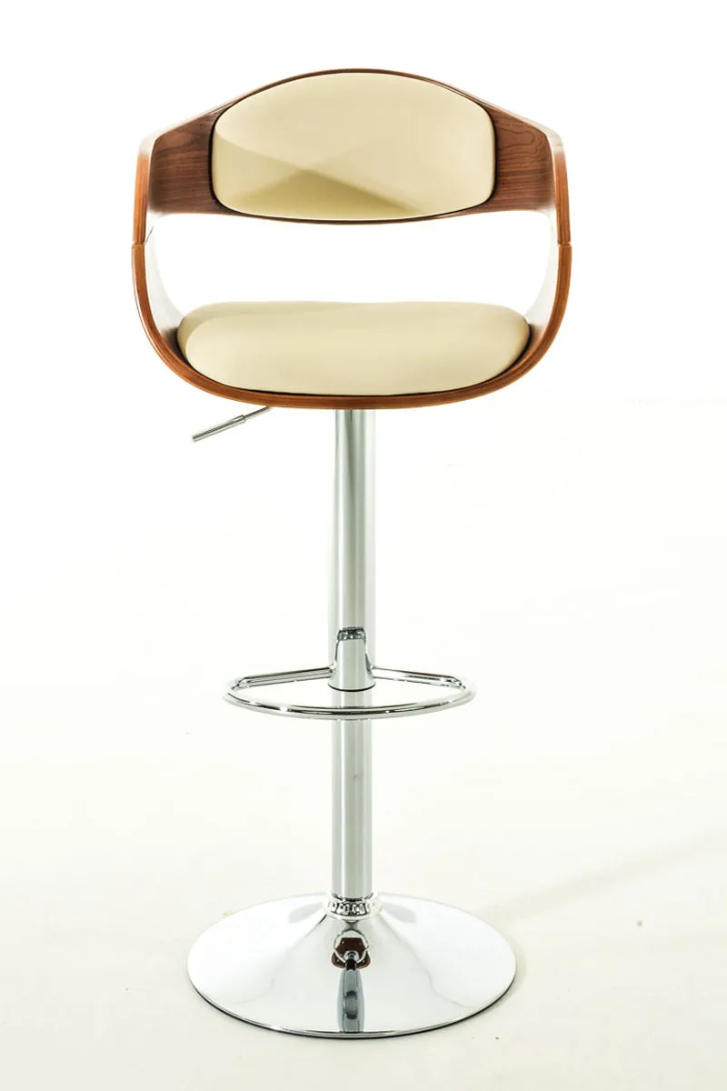 Barhocker Set Kingston 88x50x48 cm walnuss/creme