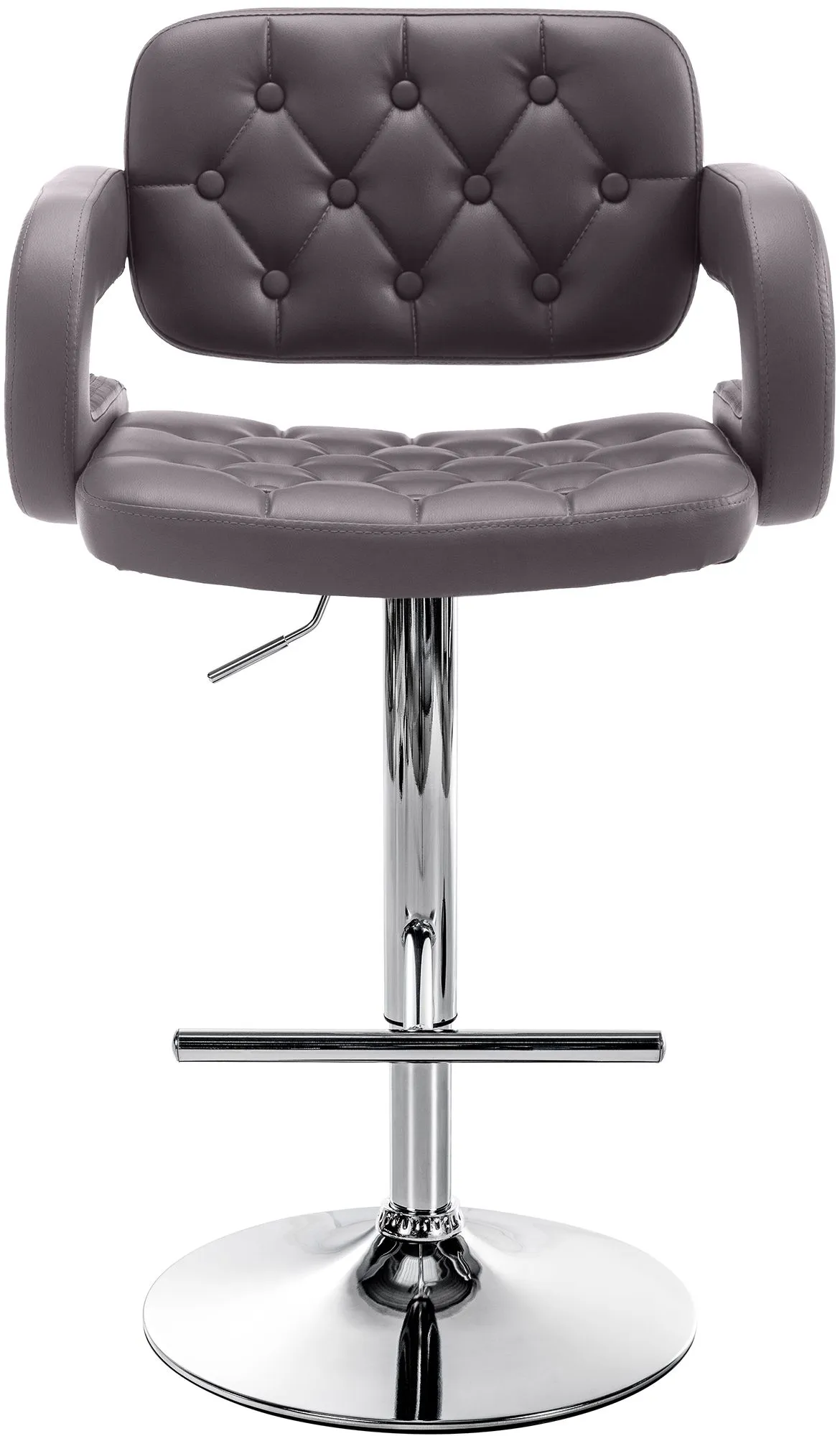 Barhocker Dublin 103-123x62x55 cm braun