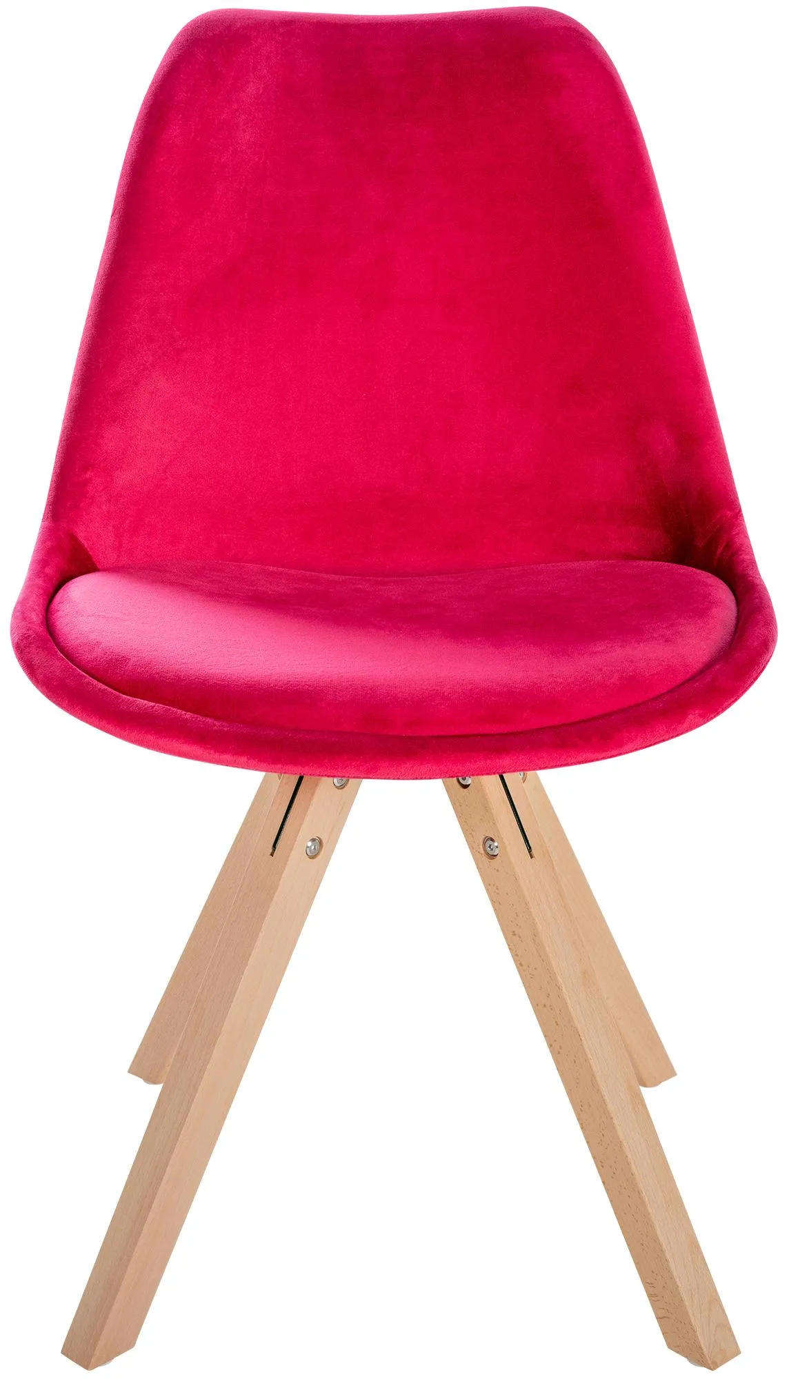 Besucherstuhl Sofia 81x48x54 cm Rot
