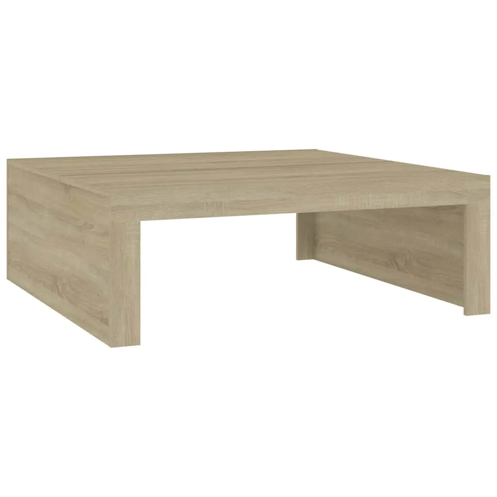 Couchtisch Sonoma-Eiche 100x100x35 cm Holzwerkstoff Couchtisch Sonoma-Eiche 100x100x35 cm Holzwerkstoff