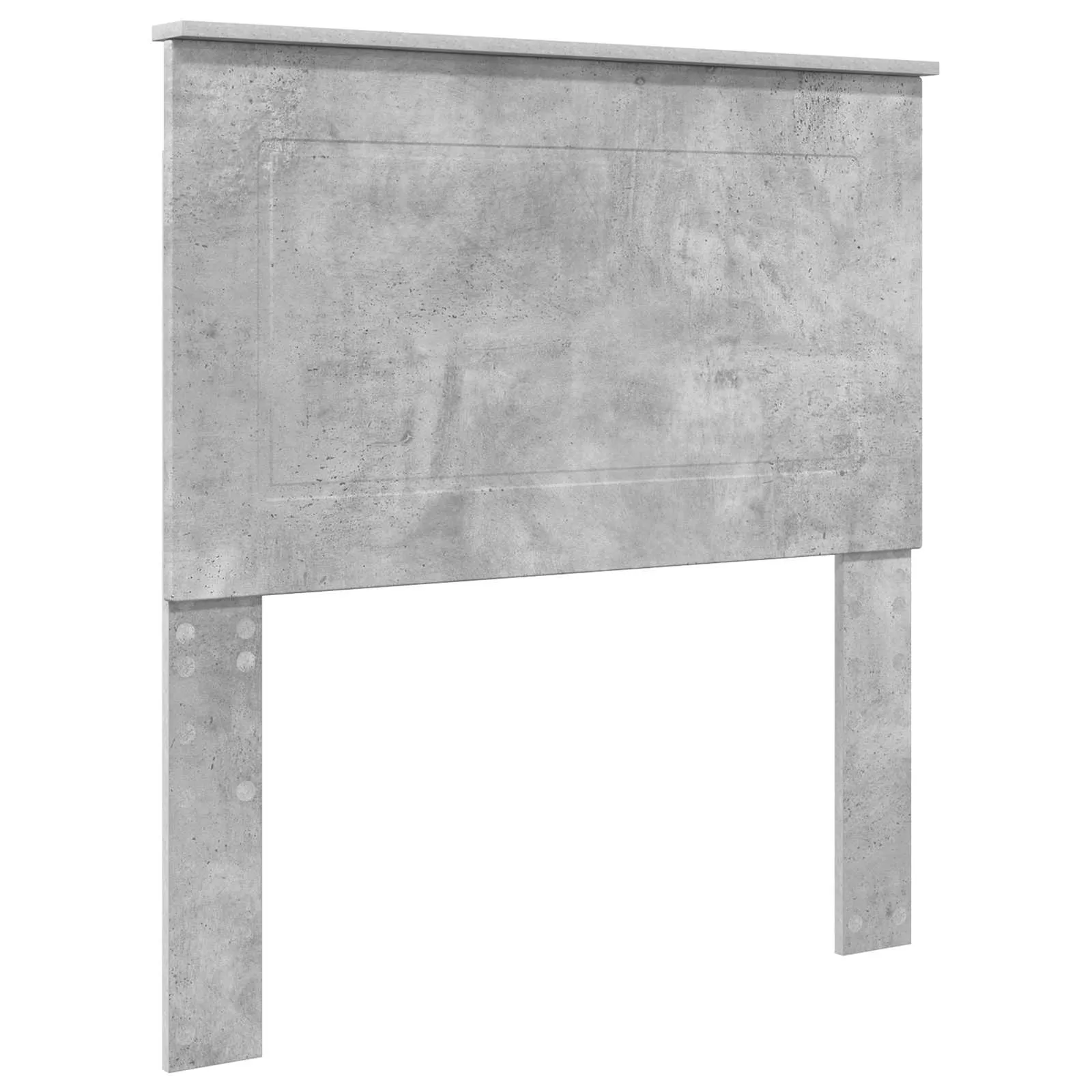 Aufbewahrungsbett 90 x 190 cm Beton Grau