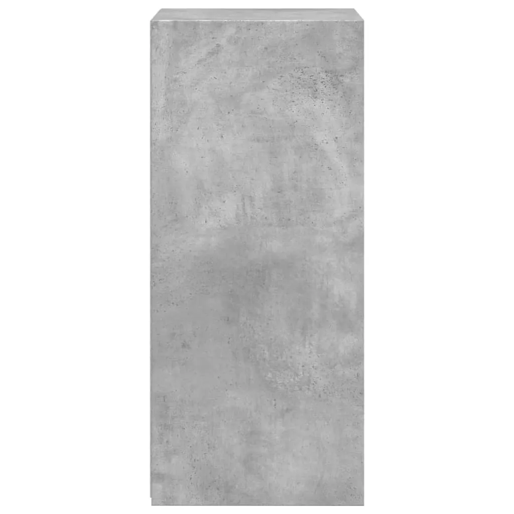 Klassisches Sideboard 45 x 41 x 93 cm in Betongrau