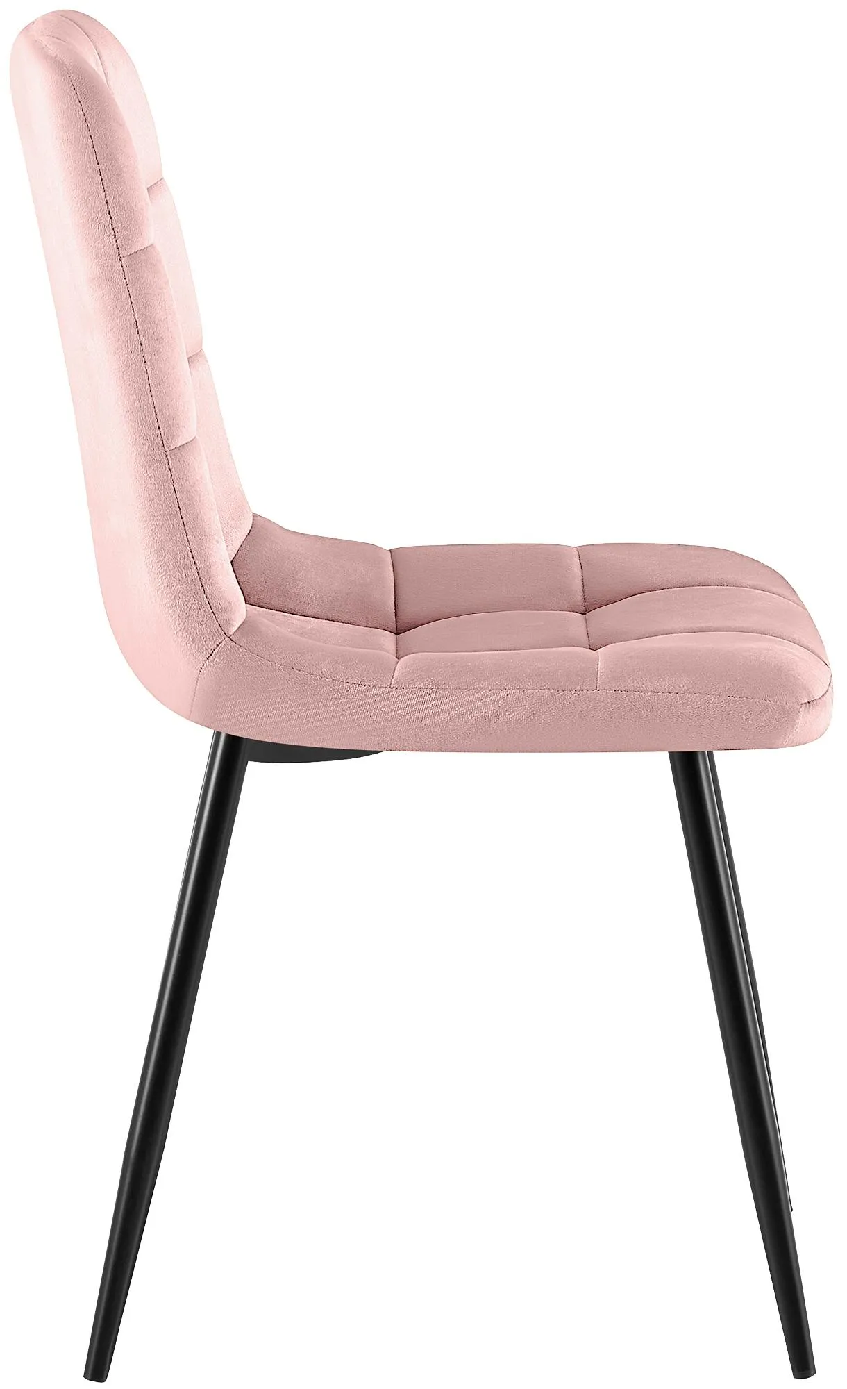 Esszimmerstühle Antibes 4er Set 84x45x55 cm pink