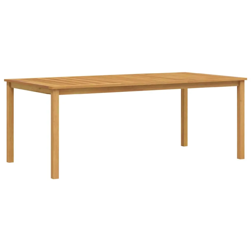 Rustikales Garten-Esszimmer-Set Echtholz 180x90x75 cm Braun