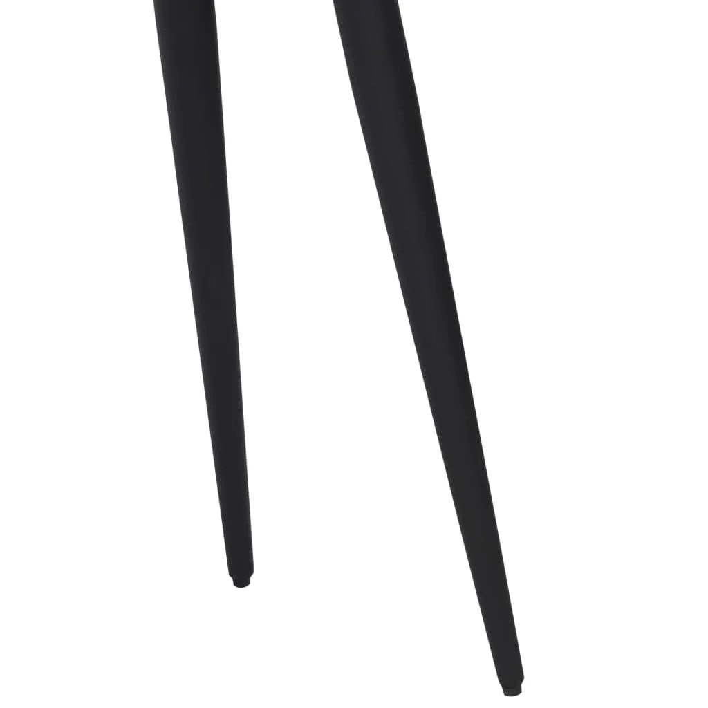 Konsolentisch aus Naturholz mit Eisengestell 110x34x80 cm Schwarz Grau
