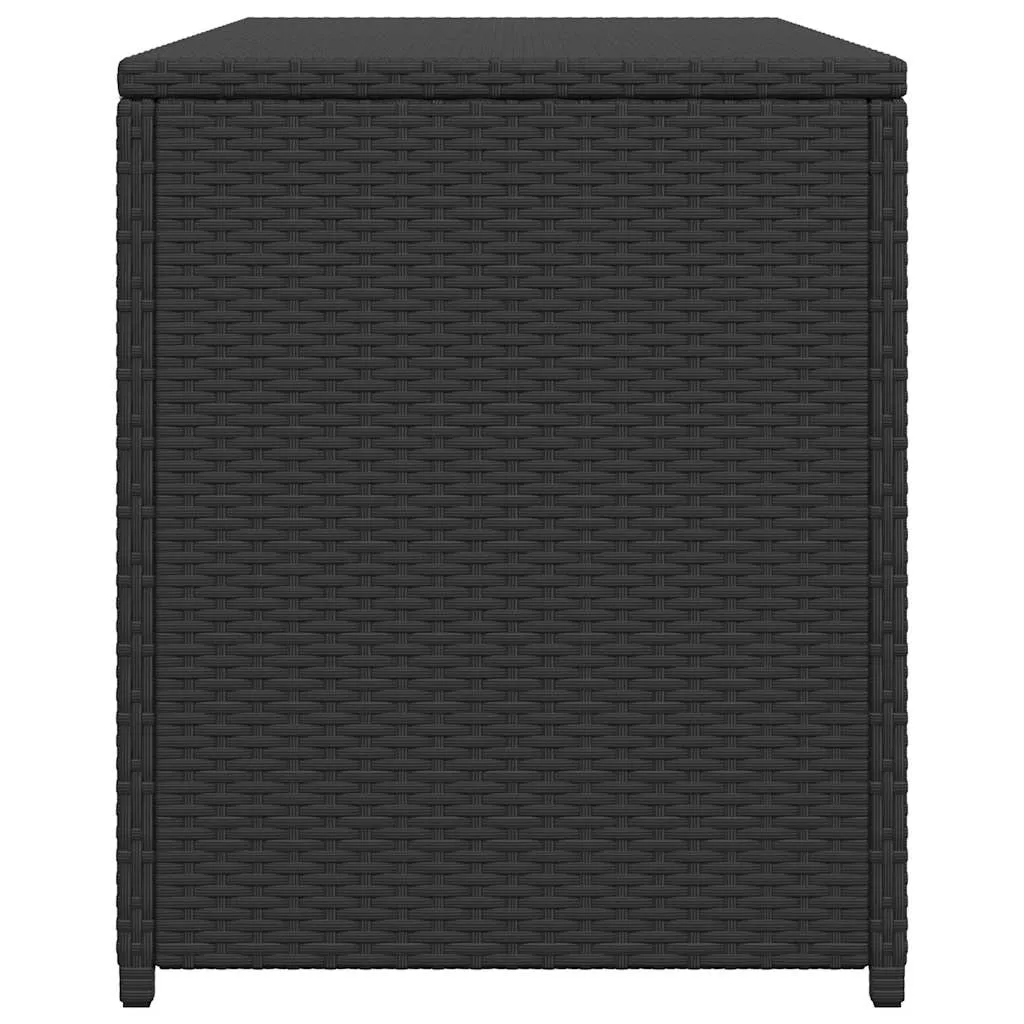 Garten-Auflagenbox Schwarz 120x50x60 cm Poly Rattan
