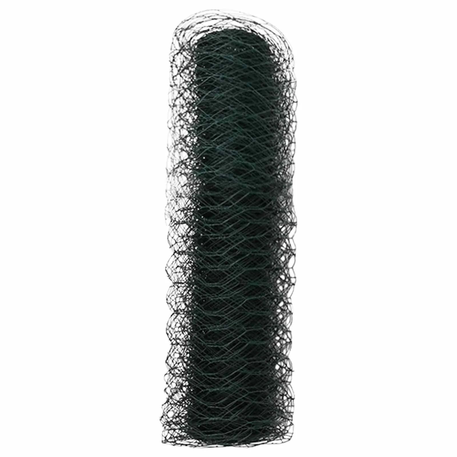 Hexagonzaun PVC Grün 10 x 0,4 m – moderner Garten- und Terrassenzaun