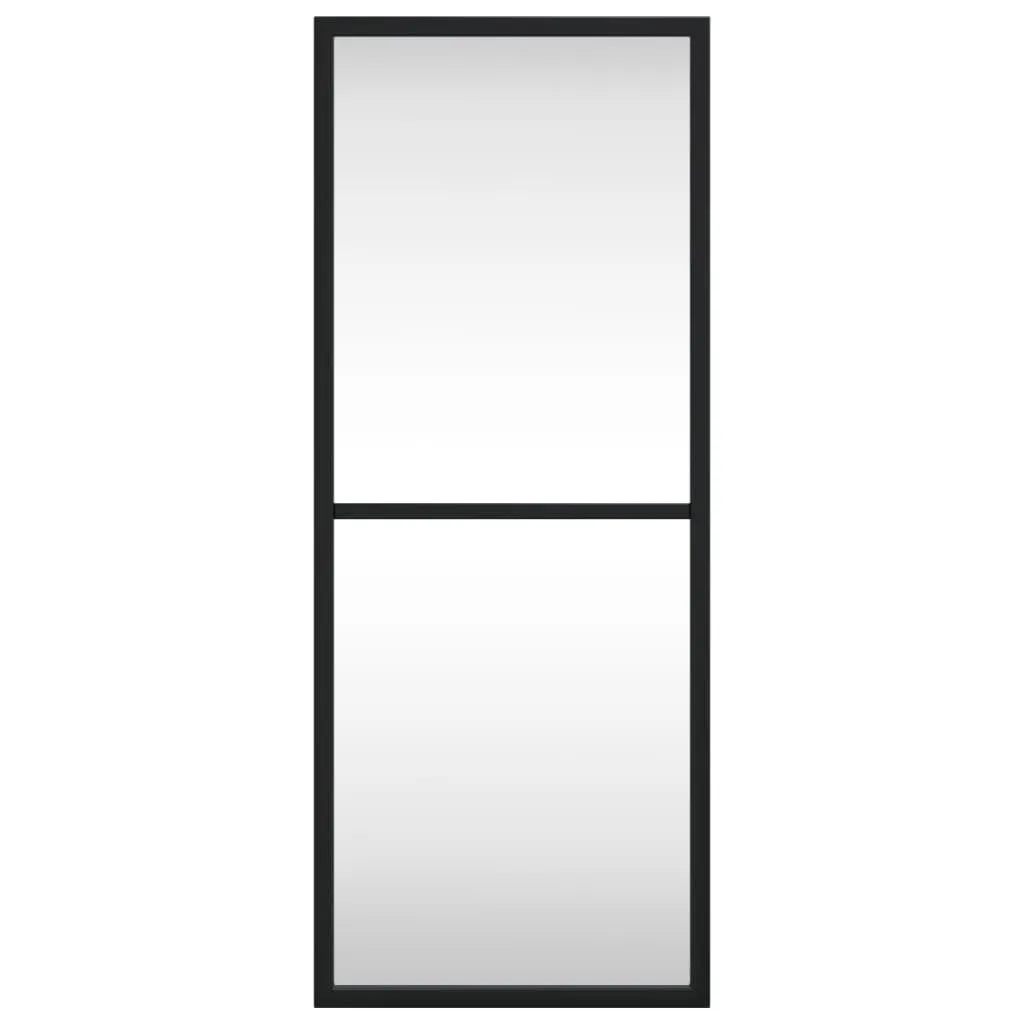Wandspiegel Schwarz 20x50 cm Rechteckig Eisen