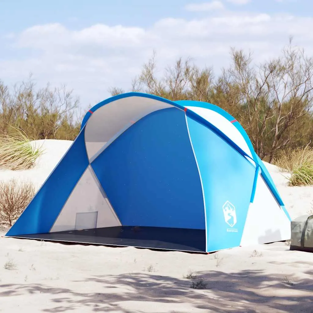Strandzelt Azurblau 225/190 x 158 x 115 cm für 2 Personen