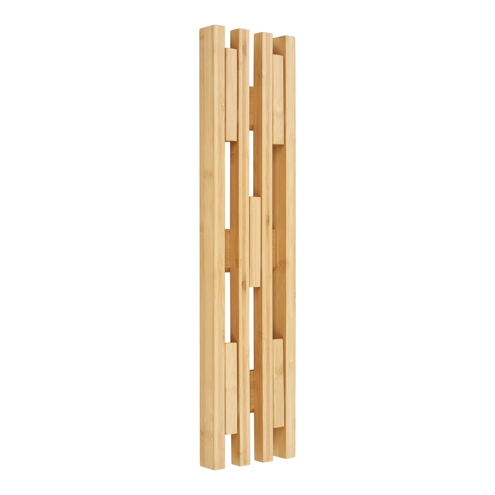 tinkaro Garderobenständer Bambus 14x60 cm Natur