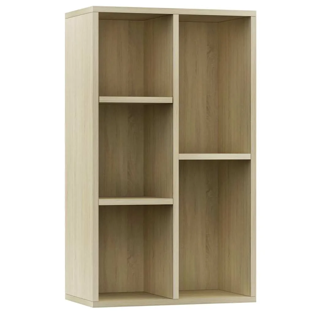 Bücherregal Sonoma-Eiche 50 x 25 x 80 cm aus Holzwerkstoff