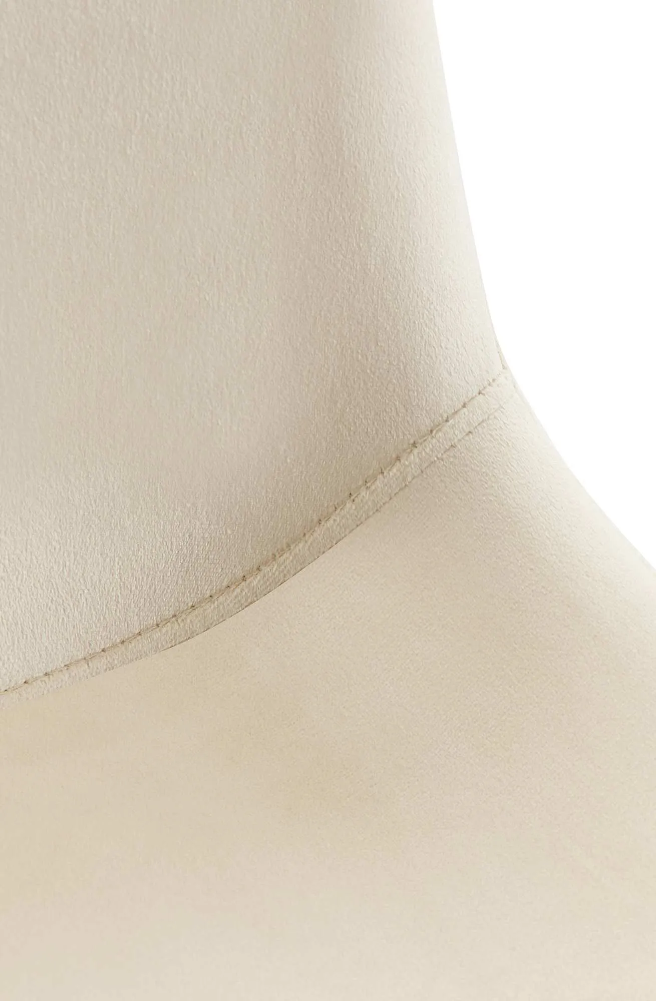 Esszimmerstuhl Lewes Drehstuhl 89x53x59 cm creme