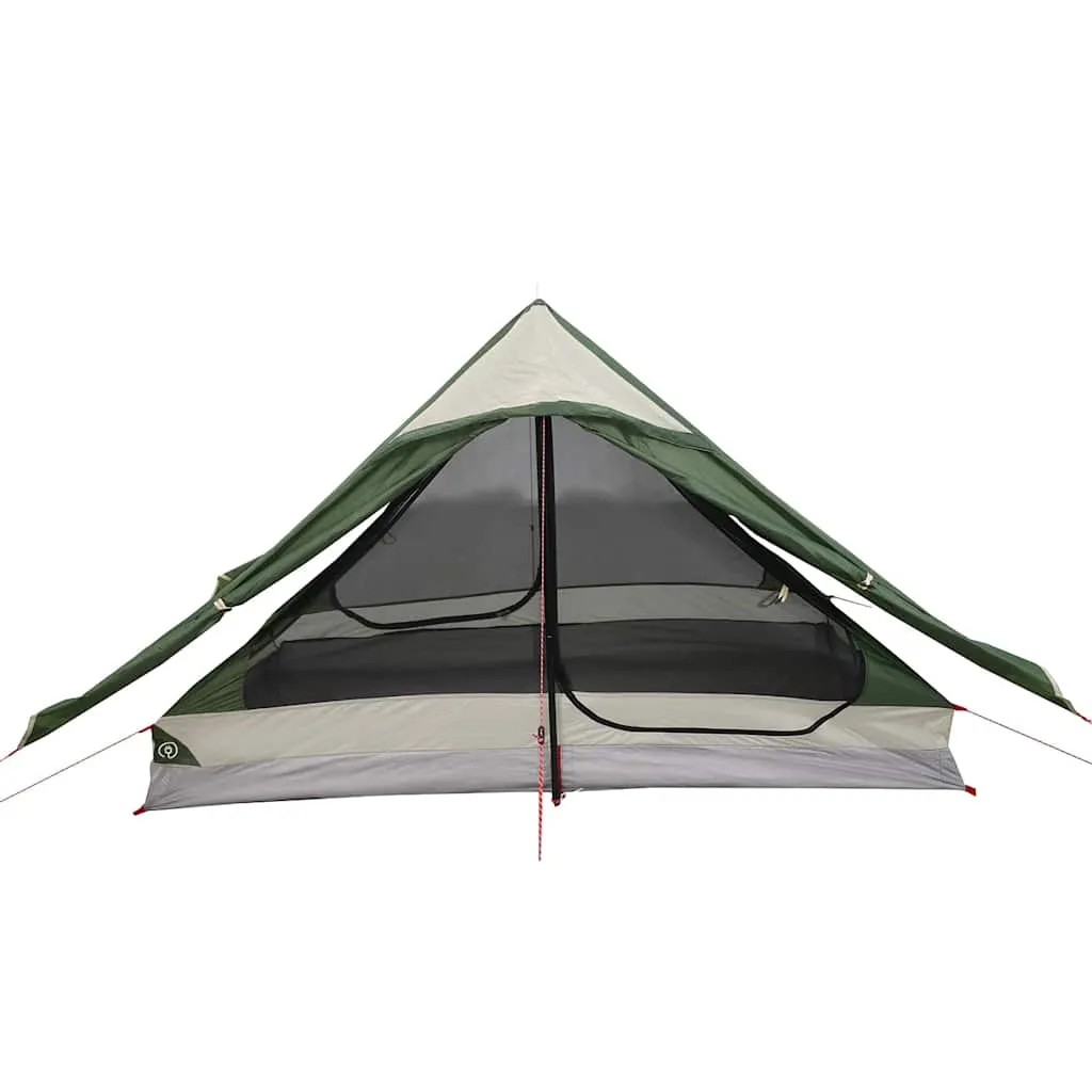 Campingzelt Grün 225 x 136 x 133 cm wasserdicht für 2 Personen