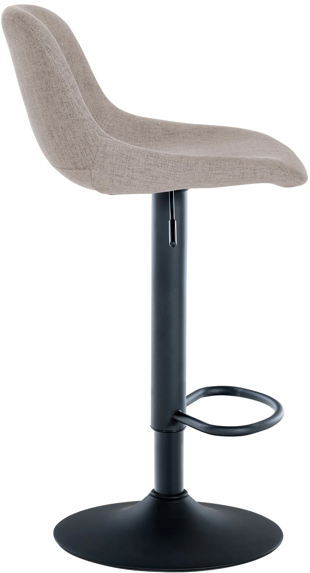 Barhocker Loft 79-103x43x49 cm creme