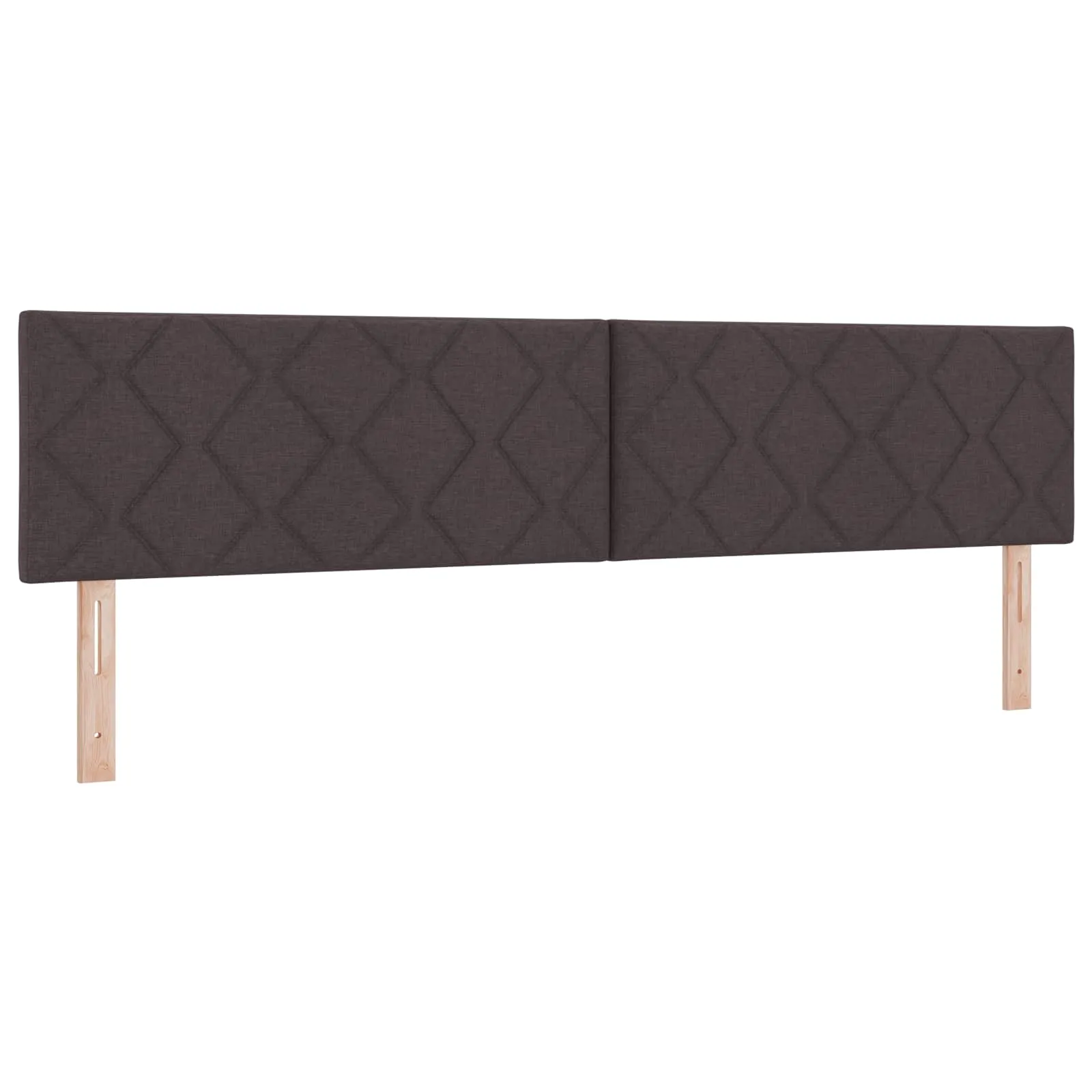 Ottoman-Bett mit Matratze 200x200 cm Dunkelbraun