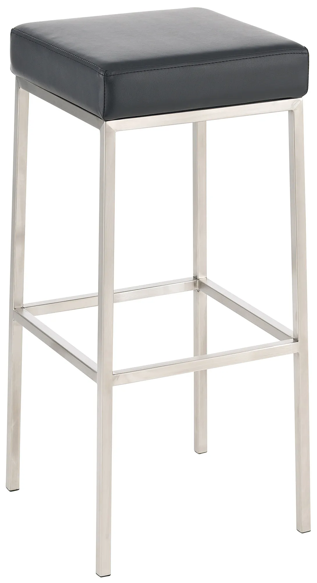 2er Set Barhocker Montreal 37x37x85 cm schwarz