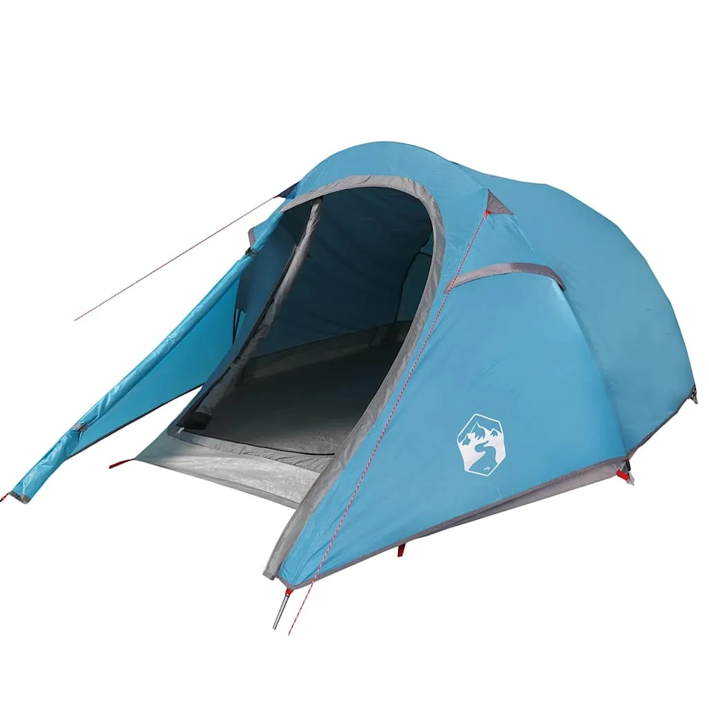 Campingzelt Tunnelzelt Blau 272x133x100 cm für 2 Personen