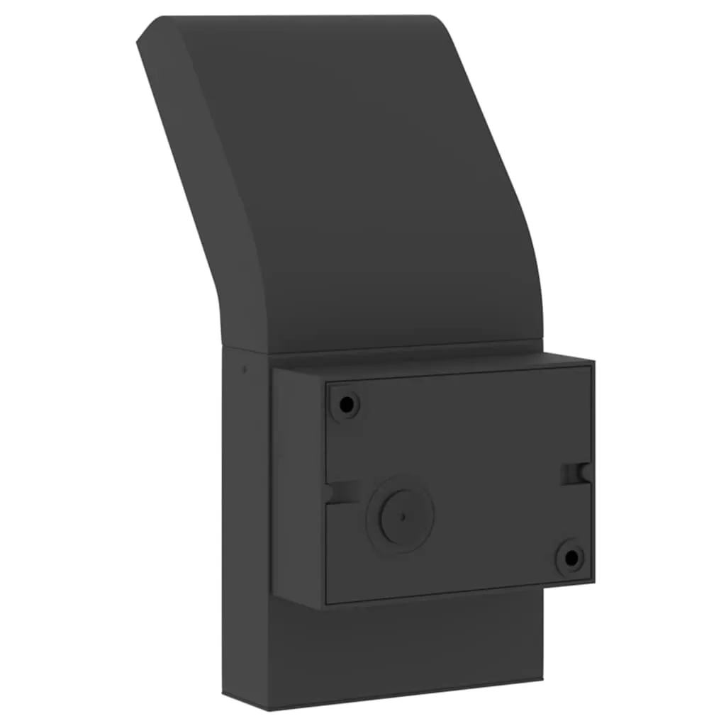 LED Außenwandleuchten Schwarz 10 x 15 x 22 cm wetterfest IP54