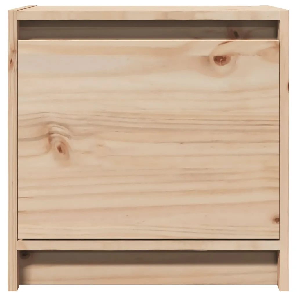Eleganter Nachttisch aus Massivholz, 40 x 30,5 x 40 cm