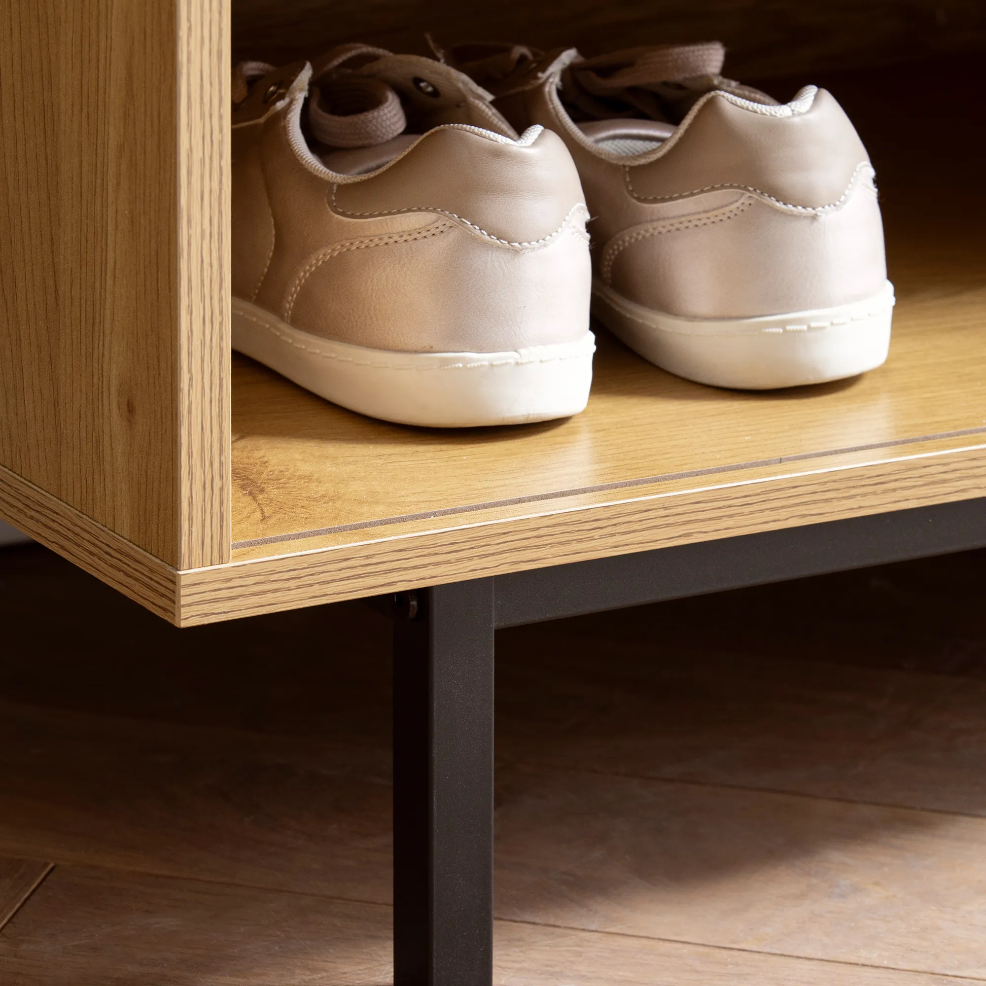 Schuhbank mit Sitzfläche 120x75