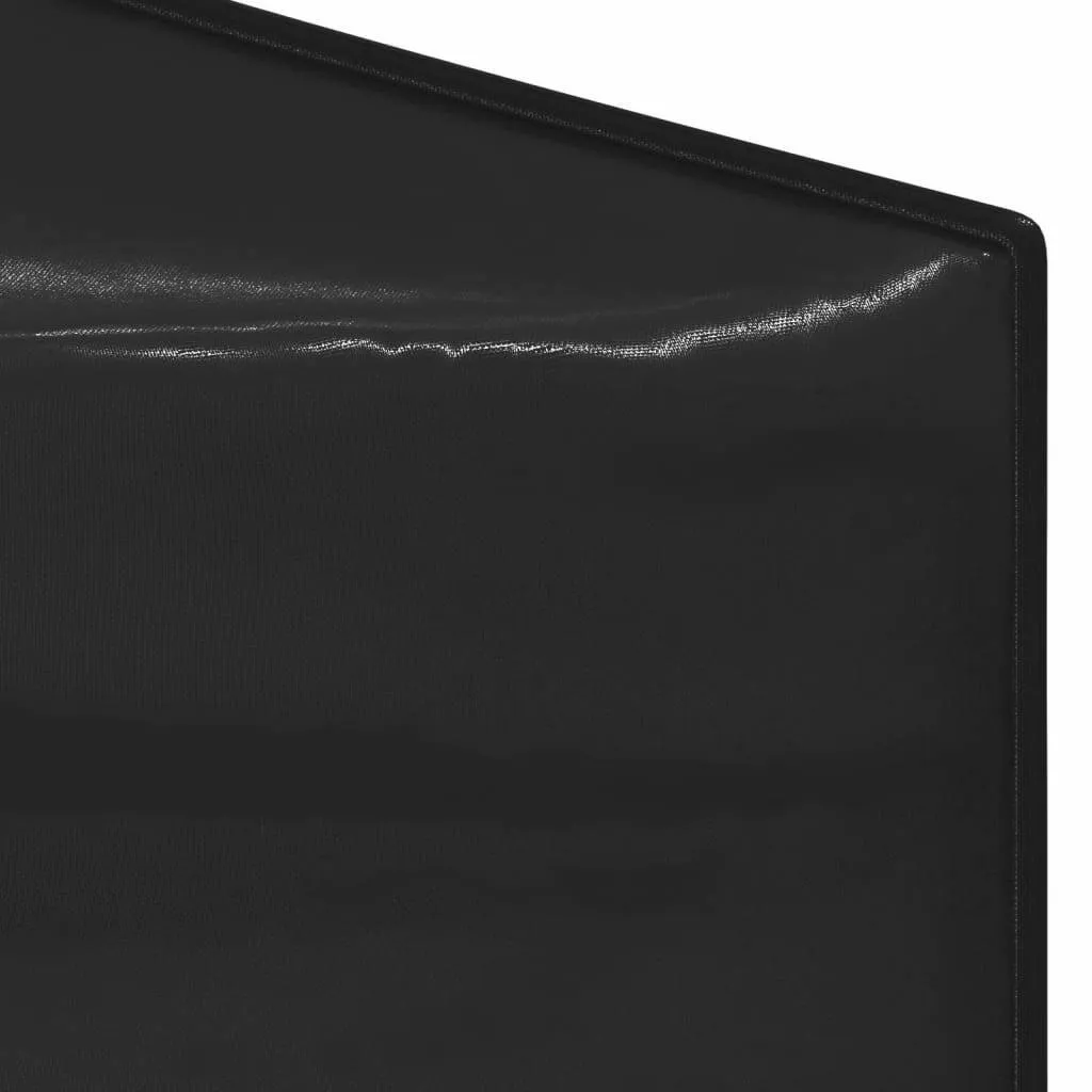 Faltzelt Pavillon Schwarz 195,5x195,5x235 cm UV- und wasserabweisend