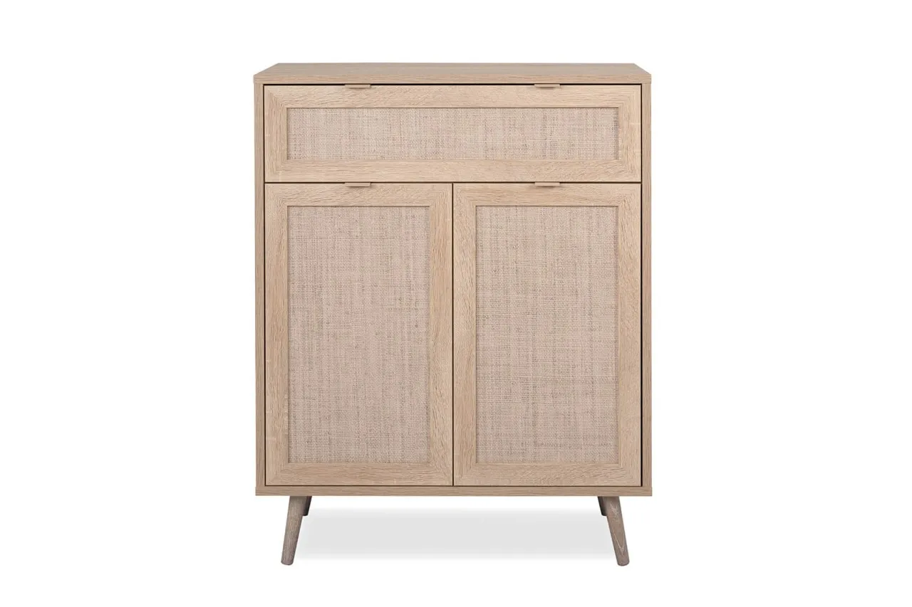 finori Kommode Bali 80 cm Schuhschrank Sonoma Eiche Sideboard