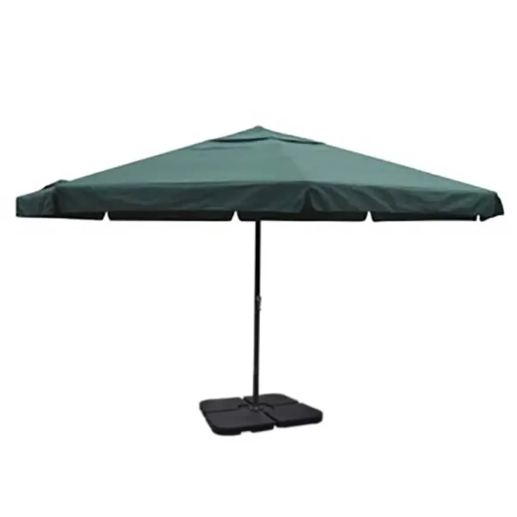 Sonnenschirm Aluminium Tragbarer Sonnenschirmständer Grün