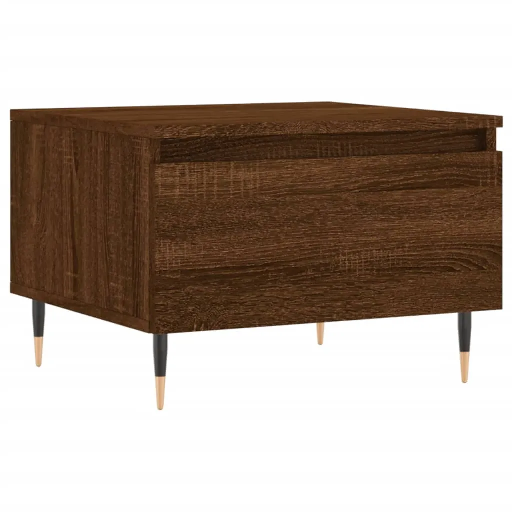 Couchtisch Braun Eichen-Optik 50x46x35 cm Holzwerkstoff Couchtisch Braun Eichen-Optik 50x46x35 cm Holzwerkstoff