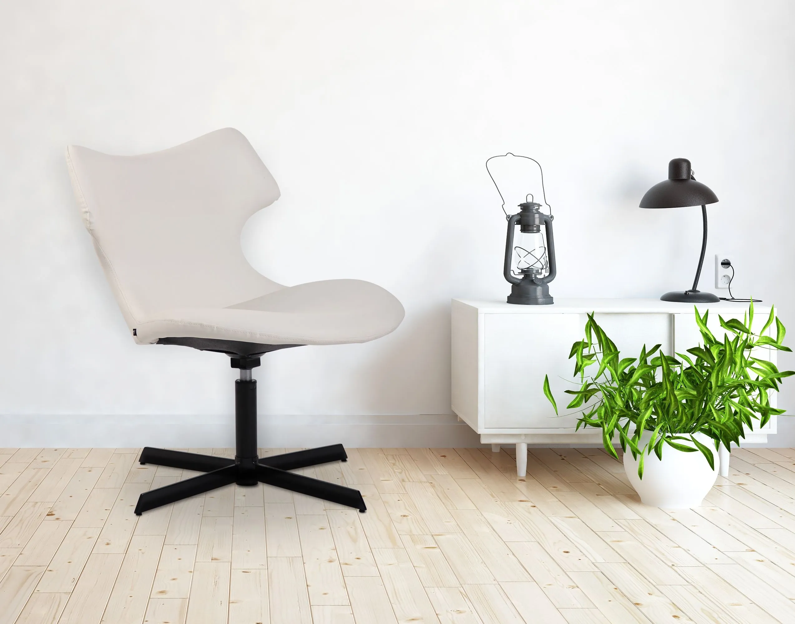 Lounger Welland Relaxsessel 79x65x69 cm weiß