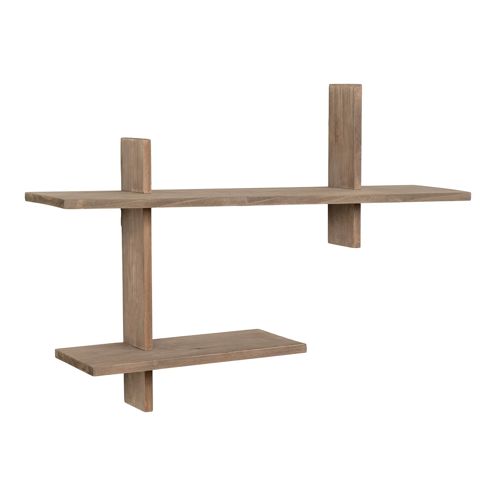 tinkaro Ovada Wandregal Kiefernholz 60 x 15 x 44 cm Natur